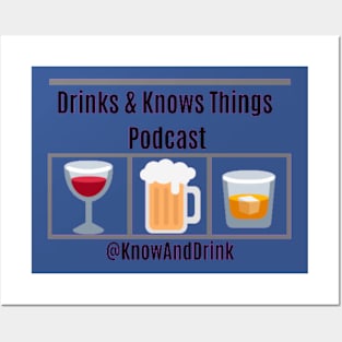 Drinks And Knows Things Posters and Art